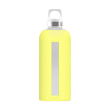 Star | Glass Water Bottle | 500 ml | Ultra Lemon