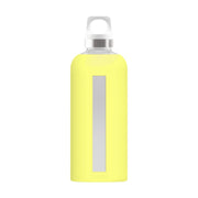 Star | Glass Water Bottle | 500 ml | Ultra Lemon